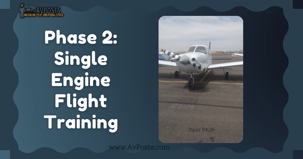 Single Engine Flight Training At CAE Oxford - Student Pilot