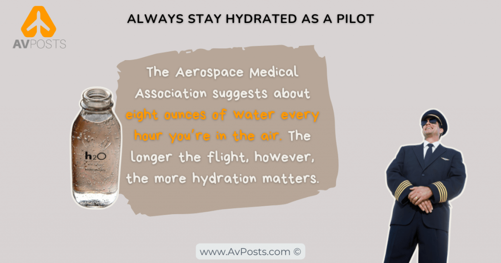 Stay hydrated as an Airline Pilot
